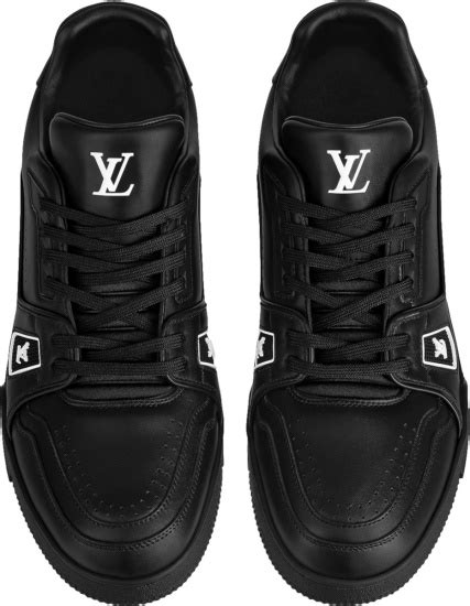 lv shoes women black|louis vuitton all black shoes.